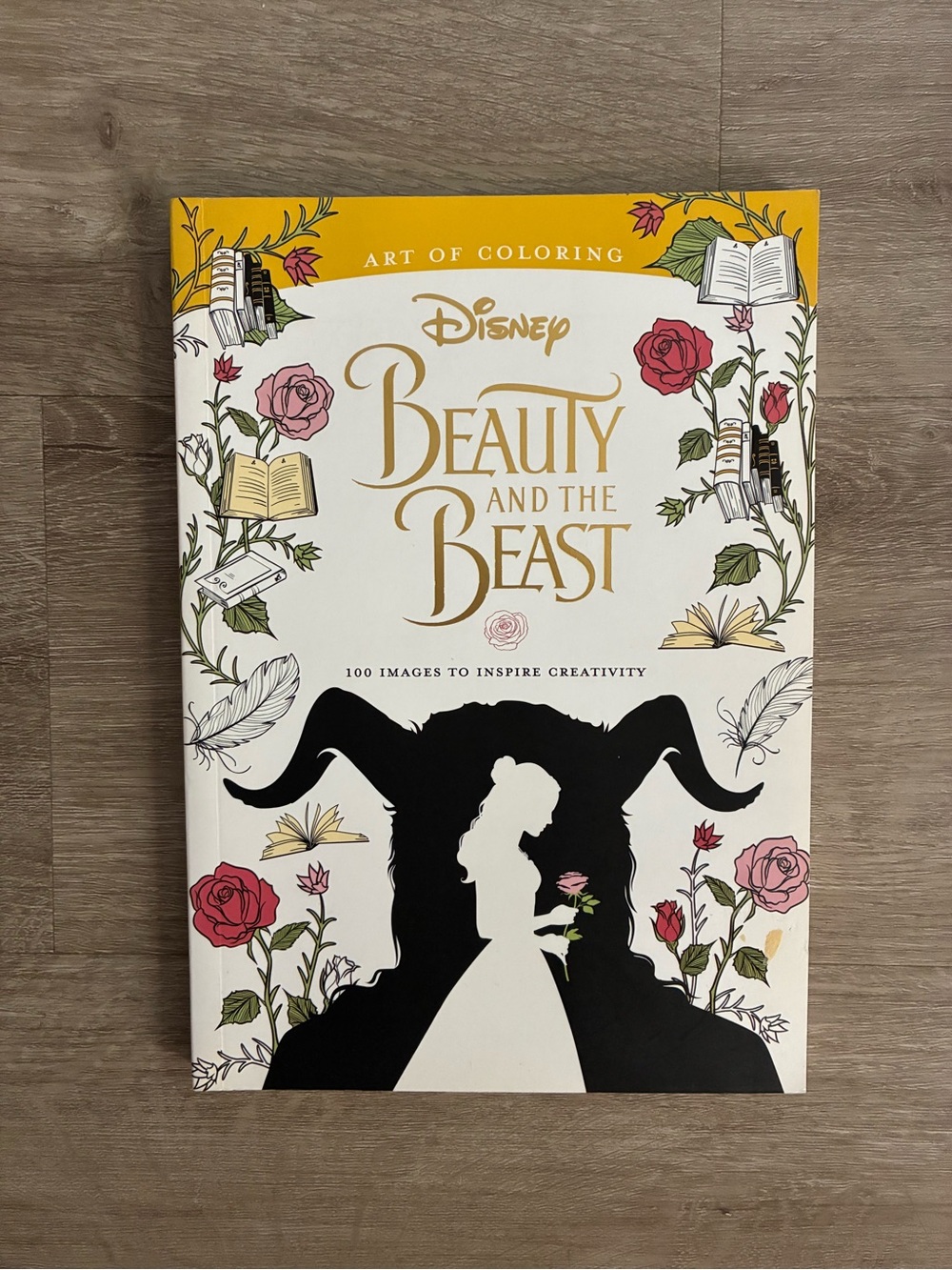Beauty and the Beast coloring book
